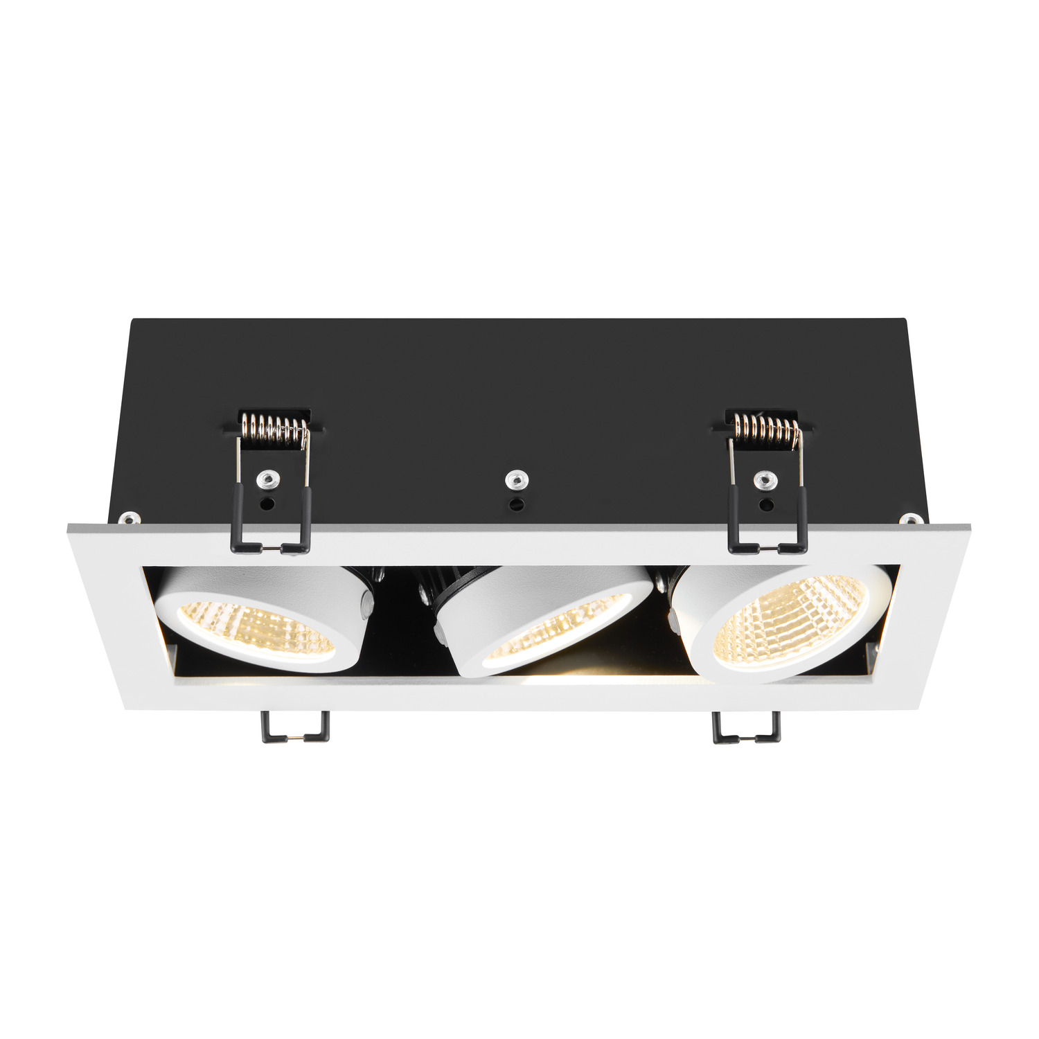 KADUX triple vierkant wit 3xLED 3000K
