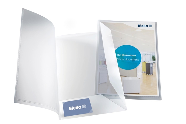 Offertemap Pearl 5 A4 met insteektas 2 kleppen transparant Offertemap Pearl 5 A4 met insteektas 2 kleppen transparant