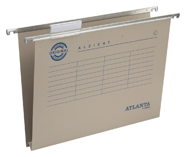 Hangmap Djois Alzicht folio frontaal recycled U-bodem 30mm grijs Hangmap Djois Alzicht folio frontaal recycled U-bodem 30mm grijs