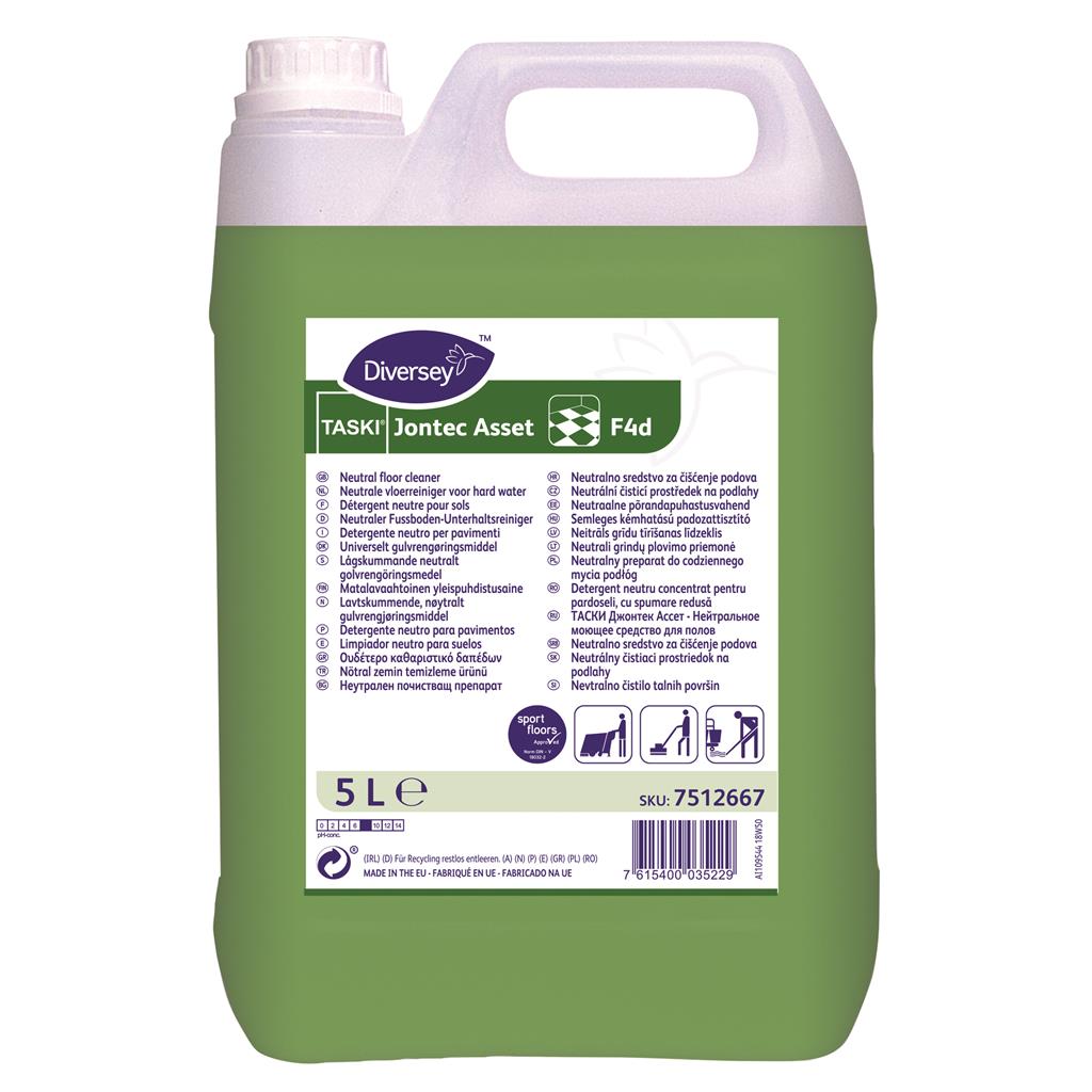 Taski Jontec Asset F4d Vloerreiniger Hard water can 5ltr