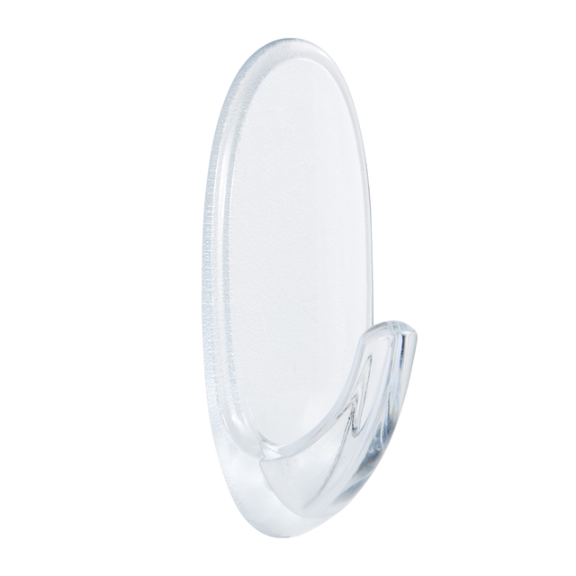 Haak Command middelgroot ovaal incl bevestigingsstrip 2 stuks Haak Command middelgroot ovaal incl bevestigingsstrip 2 stuks