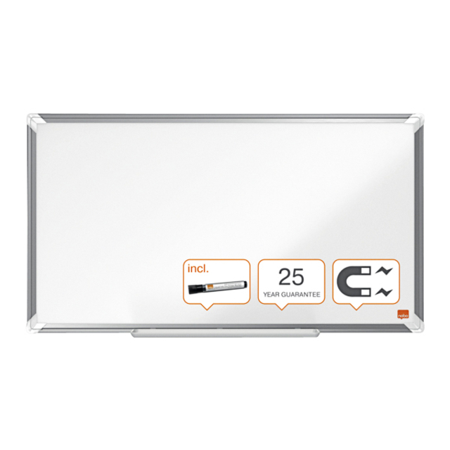 Whiteboard Nobo Premium Plus widescreen 40x71cm emaille