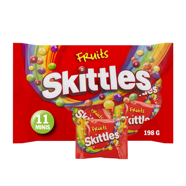Snoep, Skittles, Fruit, Kleine verpakking, 190-200 g