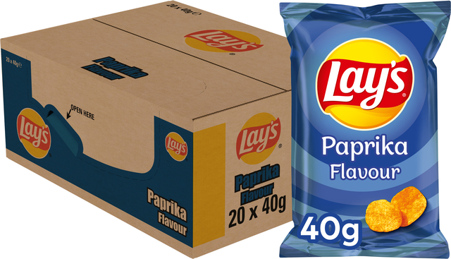 Chips Lay's Paprika 40gr Chips Lay's Paprika 40gr