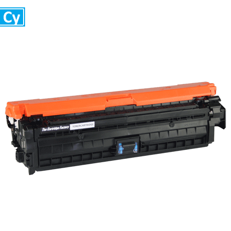 Huismerk Toner - HP 650A (CE271A) compatibel, cyaan