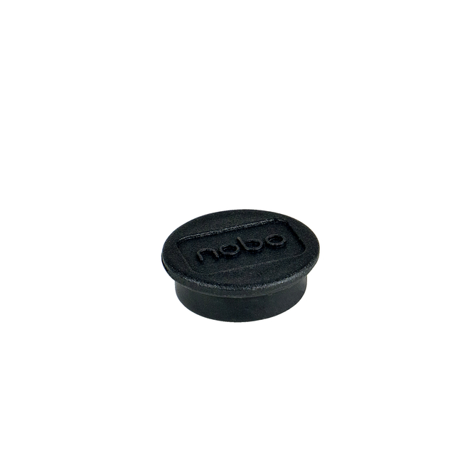 Magneet Nobo 13mm zwart 10 stuks