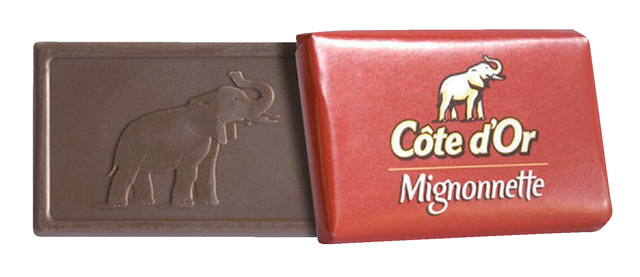 Chocolade Cote d'Or mignonnette Double Lait 21x10 gram