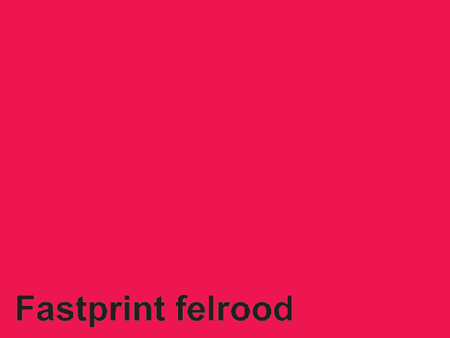 t-shirt, felrood, textieldruk, print, easy-care
