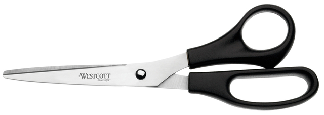 Kantoorschaar Westcott 210mm met kunststof grip rvs Kantoorschaar Westcott 210mm met kunststof grip rvs