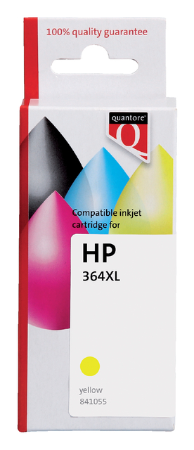 Inktcartridge Quantore alternatief tbv HP CB325A 364XL geel Inktcartridge Quantore alternatief tbv HP CB325A 364XL geel