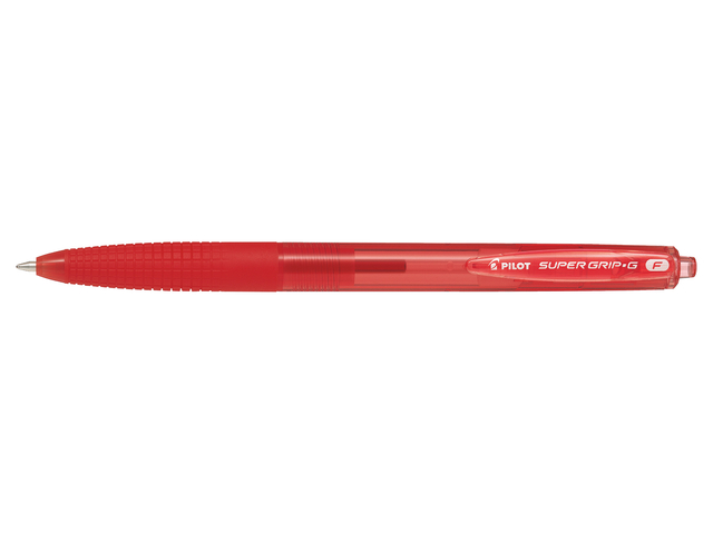 balpen, rode kleur, kogelpunt, PILOT, super grip