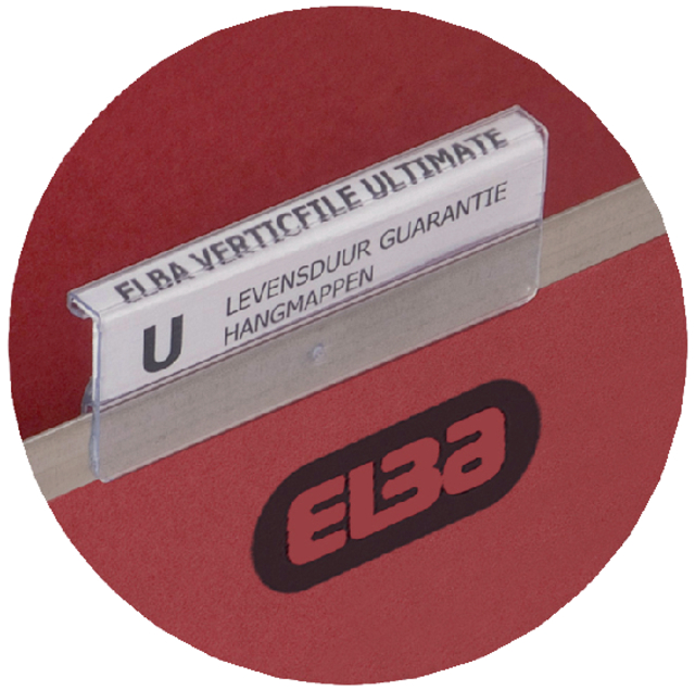 Ruiters Elba tbv vertifile hangmappen 65mm transparant 25 stuks Ruiters Elba tbv vertifile hangmappen 65mm transparant 25 stuks