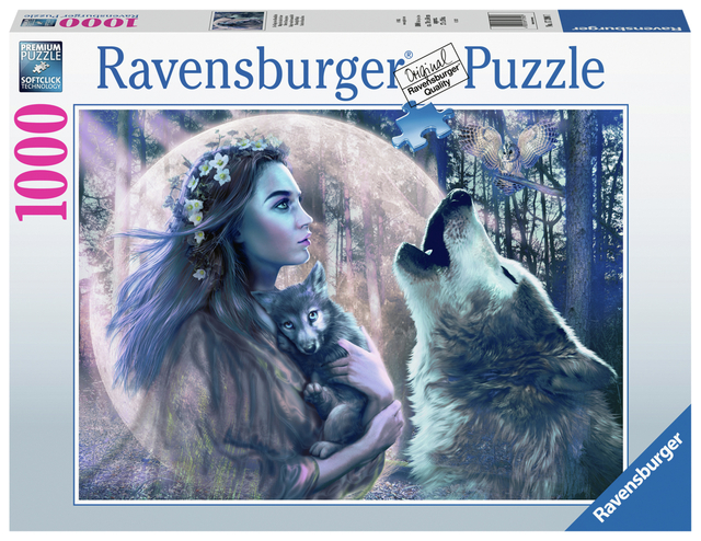 Puzzel Ravensburger Magie van het maanlicht 1000 stukjes Puzzel Ravensburger Magie van het maanlicht 1000 stukjes