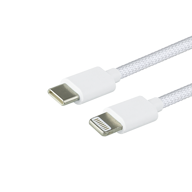 Kabel Green Mouse USB-C to Lightning data Woven - 1m