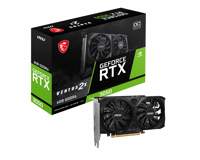 MSI GeForce RTX 3050 VENTUS 2X E OC | 6GB GDDR6 VRAM | Videokaart | GPU | Nvidia MSI GeForce RTX 3050 VENTUS 2X E OC | 6GB GDDR6 VRAM | Videokaart | GPU | Nvidia