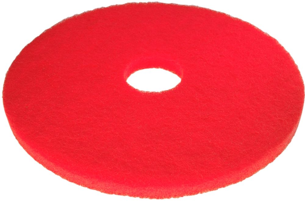 3M Pad Polyester Rood 11'' doos 5 stuks