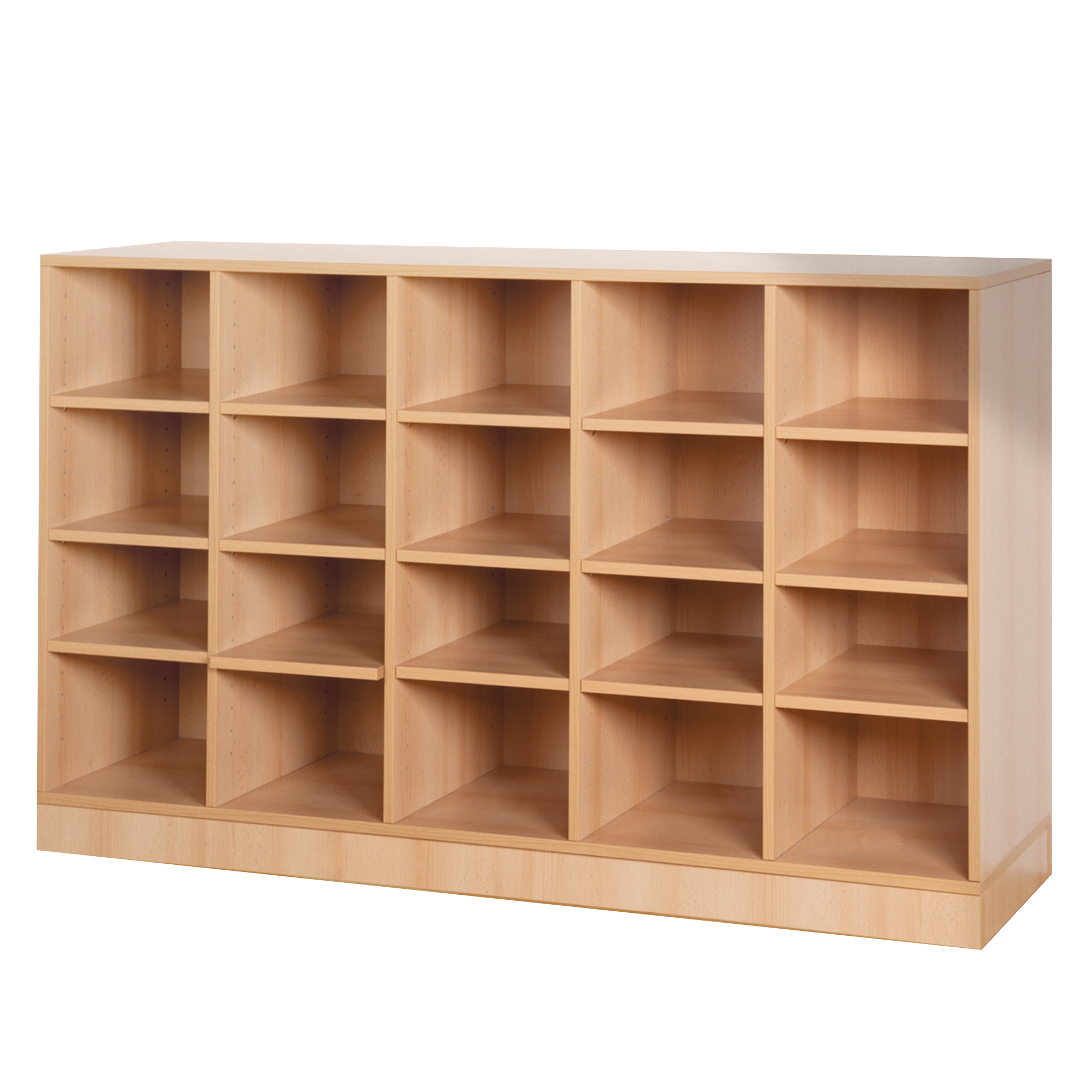 Open rekken en verdelers met 20 vakken Open rekken en verdelers met 20 vakken