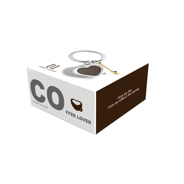 Sleutelhanger Metalmorphose "Coffee lover"