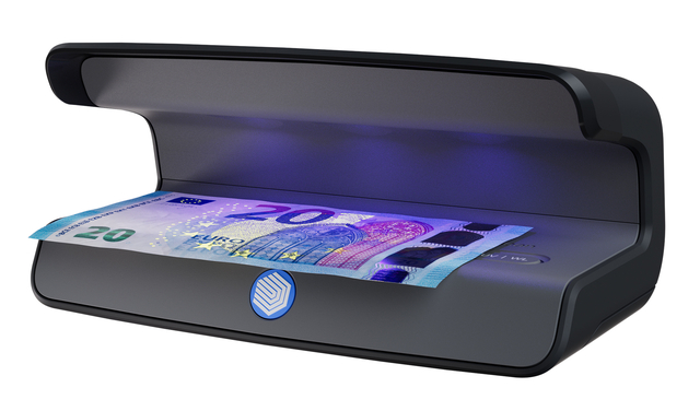 Valsgeld detector Safescan 75 UV LED zwart Valsgeld detector Safescan 75 UV LED zwart