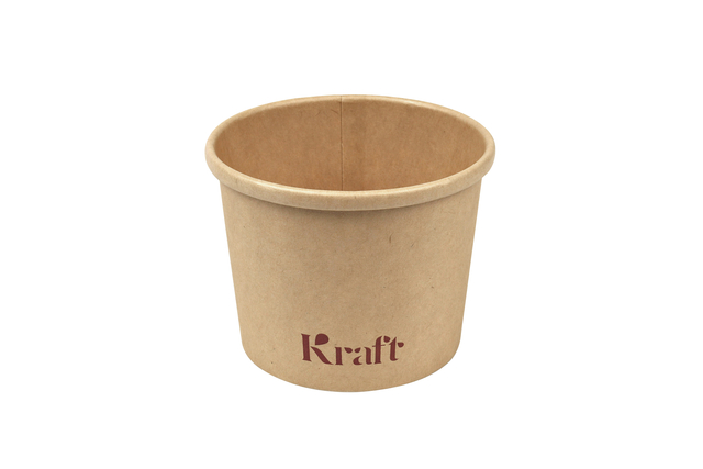 Soepbeker IEZZY 350ml Ø98mm 25 stuks kraft Soepbeker IEZZY 350ml Ø98mm 25 stuks kraft