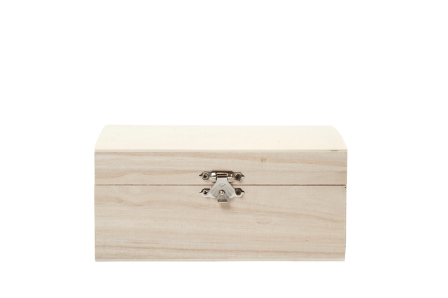Schatkist Creativ Company 16.5x11x8.55cm hout Schatkist Creativ Company 16.5x11x8.55cm hout