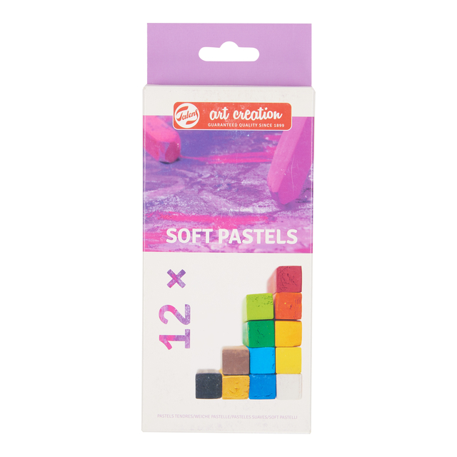 Softpastel Talens Art Creation set à 12 kleuren Softpastel Talens Art Creation set à 12 kleuren