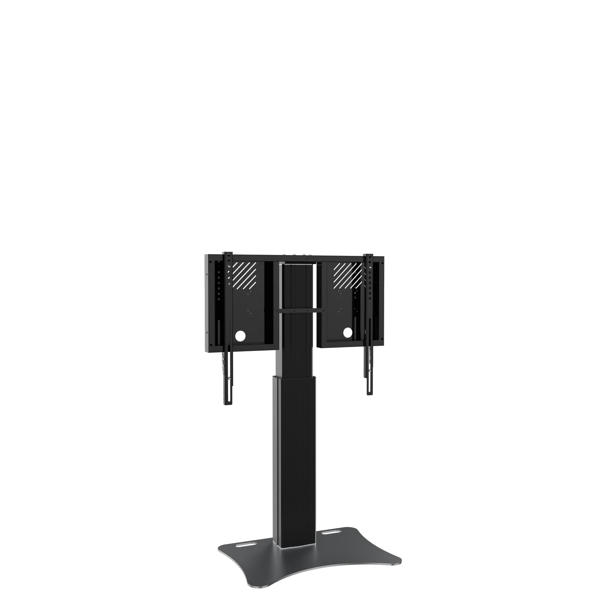 Elektrisch in hoogte verstelbare monitorstandaard en monitorbeugel, Lite serie met 50 cm slag