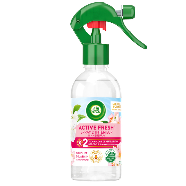 Luchtverfrisser AirWick Spray Jasmine Bouquet 237ml Luchtverfrisser AirWick Spray Jasmine Bouquet 237ml