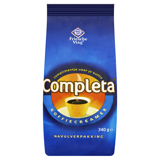 koffie, koffiecrèmeer, completa, navulverpakking, 340 g