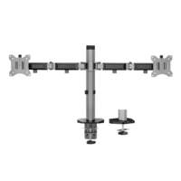 ACT AC8336 | Verstelbare Monitor-bureaubeugel | Tot 32" | Max 9kg | VESA 100x100 | 2 Monitoren