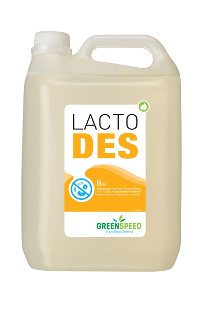 Desinfectiemiddel Greenspeed Lacto Des spray 5liter Desinfectiemiddel Greenspeed Lacto Des spray 5liter