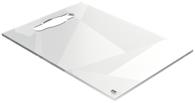 Notitiebord Nobo transparant acryl met handgreep A4 Notitiebord Nobo transparant acryl met handgreep A4