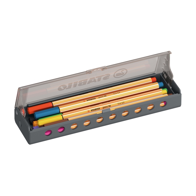 potlood, kleurpotloden, set, pennenhouder, kunstbenodigdheden