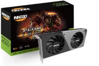 Inno3D GeForce RTX 4060 Ti TWIN X2 | 8GB GDDR6 VRAM | Videokaart | GPU | Nvidia