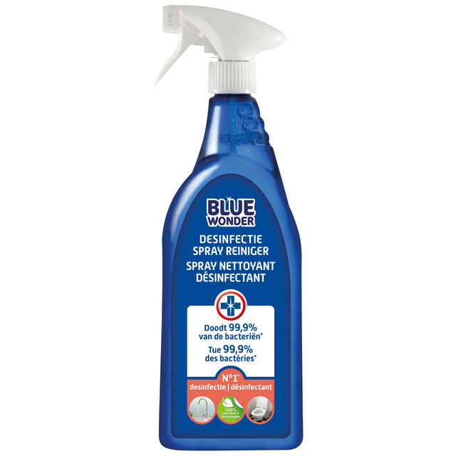 Desinfectiereinigerspray Blue Wonder 750ml Desinfectiereinigerspray Blue Wonder 750ml