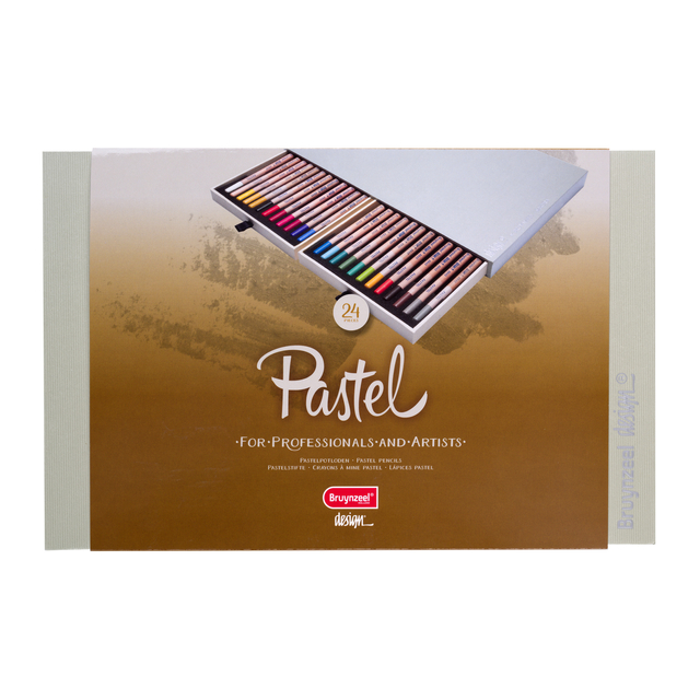 Kleurpotloden Bruynzeel 8840 Design pastel 24stuks assorti Kleurpotloden Bruynzeel 8840 Design pastel 24stuks assorti