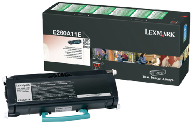 Tonercartridge Lexmark E260A11E prebate zwart Tonercartridge Lexmark E260A11E prebate zwart