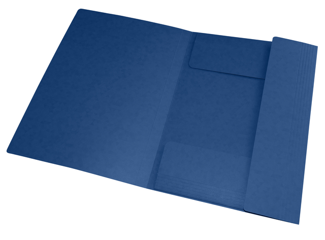 Elastomap Oxford Top File+ A4 donkerblauw