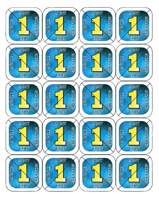 Consumptie breekmunten Combicraft 200 stuks blauw Consumptie breekmunten Combicraft 200 stuks blauw