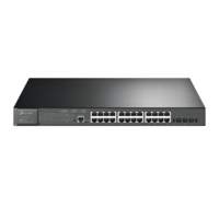 TP-Link TL-SG3428XMP | JetStream 24-poorts Gigabit L2+ Managed Switch | 4x 10G SFP+ | 24x PoE+ (384W) | Omada SDN