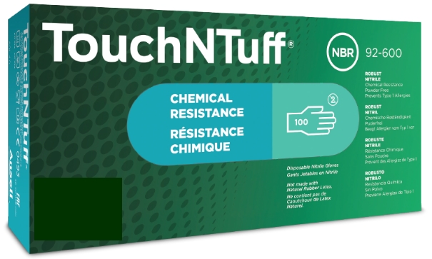 Ansell ToucheNTuff handschoen 92-600 mt L doos 10x100st