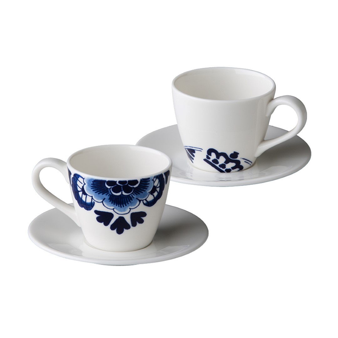 Royal Delft Espresso cup St James 100ml doos 6 stuks