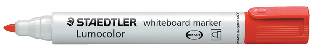 Whiteboardmarker Staedtler Lumocolor 351 rond rood 2mm Whiteboardmarker Staedtler Lumocolor 351 rond rood 2mm