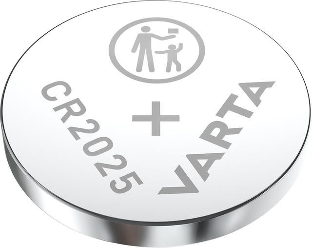 knop, medicijn, cr2025, varta, batterij