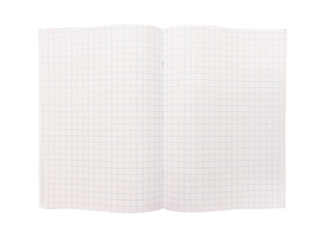 notebook, ruled grid paper, open notebook, papier, notitieboek
