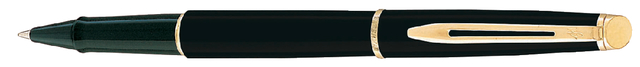 Rollerpen Waterman Hémisphère matt black GT fijn Rollerpen Waterman Hémisphère matt black GT fijn