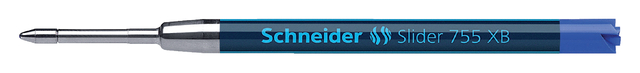 Balpenvulling Schneider 755 Slider Jumbo extra breed blauw Balpenvulling Schneider 755 Slider Jumbo extra breed blauw