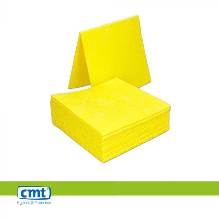 CMT Sopdoek Geel 110 gram 34x38cm doos 200 stuks