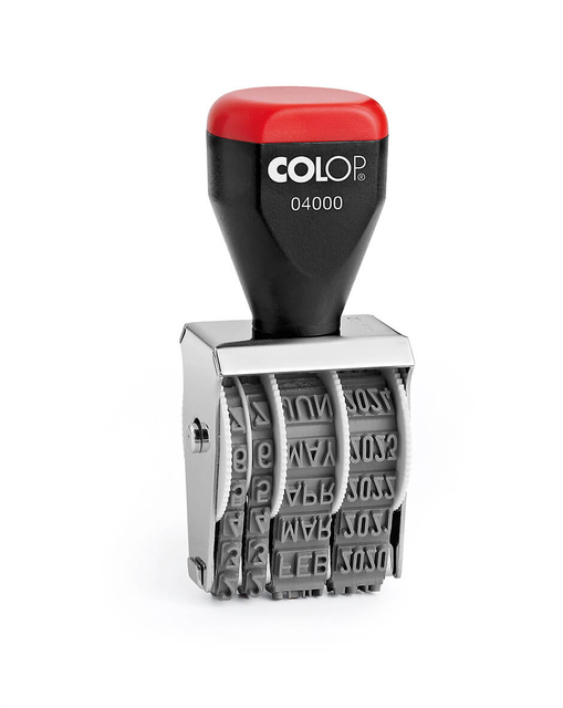 Datumstempel Colop 04000 band Nederlands rood