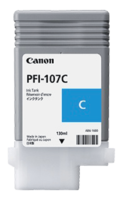 Inktcartridge Canon PFI-107 blauw Inktcartridge Canon PFI-107 blauw